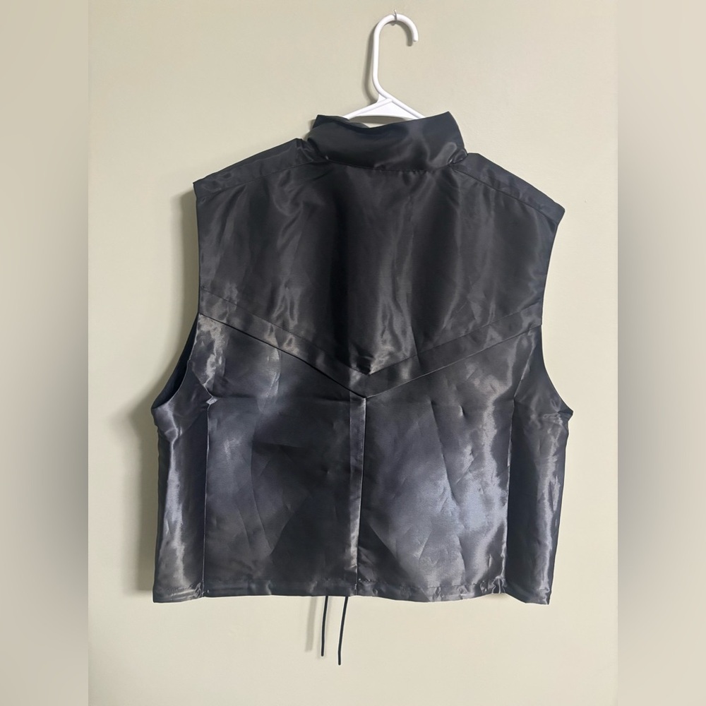 Nike Sportswear Windrunner Womens Shine Gilet Vest Oversized Size Large New - Picture 3 of 8